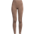 Casall Seamless Graphical Rib High Waist Tights, Taupe Brown