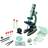 Edu 100x-900x Zoom Die Cast Microscope Set with Light & Projector