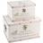 Studio Luggage series Set of 2 Boxes "Little Girls"