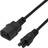 Deltaco Power cable IEC C14 IEC C5, 5m, black