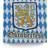 Horror-Shop Oktoberfest Servietten 16 St. bayerische Rauten Serviette