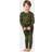 Helly Hansen Kids' Graphic Lifa Merino Wool Base Layer Set - Utility Gre
