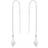 Ania Haie Earrings - Silver/Pearl