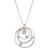 Clogau Awyr Y Nos Pendant Necklace - Rose Gold/Silver