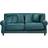 Beliani Eike Teal Sofa 186cm 3 personers