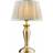 Loops Silk Antique Brass/Silver Table Lamp 52.5cm