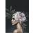 Malerifabrikken Floral Diva 1 Black Poster 70x100cm