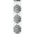 Verpan Spiral SP3 Silver Pendel ∅ 48cm