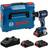 Bosch GSB 18V-90 C (3x 4.0 Ah)