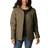 Columbia Silver Falls Hooded Jacket Syntetjacka Dam Stone Green