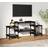 vidaXL 117 x 35 x 52 cm Konstrueret Træ Sort TV-bord
