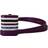 Dolce & Gabbana Purple Leather Strap Gold Metal Logo Airpods Case