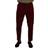 Dolce & Gabbana Dark Red Cotton Mens Chinos Trouser Dress Pants IT48