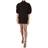 Dolce & Gabbana Brown Corduroy Bodycon Cotton Mini Dress IT40