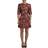 Dolce & Gabbana Red Floral Jacquard A-line Mini Dress IT36