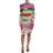 Dolce & Gabbana Multicolor Silk Floral Bodycon Sheath Dress IT46