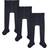 Camano Baby's Ca-Soft Organic Cotton Tights 3-pack - Navy Blue