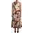 Dolce & Gabbana Print Silk Stretch One Shoulder Dress Floral IT42