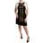 Dolce & Gabbana Black Fashion Devotion Sheath Mini Dress IT38