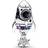 Pandora Space Love Rocket Charm Silver