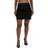 Dolce & Gabbana A-linje Minikjol i Lammnappa Black
