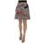 Dolce & Gabbana Silver Crystal Bow High Waist Mini Skirt IT46