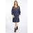 Love Moschino Blue Cotton Dress IT40