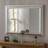 Yearn Mirrors Yearn Textured Silver Chrome Wall Mirror