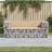 vidaXL Natural Wood Solid Pine Wood 72.4 x 28 x 25.8 Garden Bench