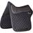 Karlslund Adjustable saddle pad, cotton Black IH unisex