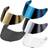 AGV GT4 Max Vision Pinlock Ready - Iridium Gold Adult, Child, Unisex