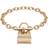 Jacquemus Chiquito Barr Armband Metall Vergoldet gold