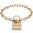 Jacquemus Chiquito Barr Bracelet Brass Goldtone gold