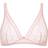 Simone Pérèle Comete Lace-Trim Tulle Bralette - Pinky Sand