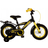 Volare Barncykel Thombike 12 Tum Gul Fotbroms Barncykel