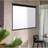 Living and Home 120" Manual Wall Mounted Projection Screen White One Size