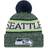 New Era NFL Sideline Winter Bobble Mütze Seattle Seahawks