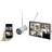 Sygonix SY-5046554 RF-CCTV Camera Set 8-Channel incl. 1 Camera 1920 x 1080 p 2.4 GHz