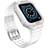 Hurtel Protect Rem Med Etui Til Watch 7 6 5 4 3 2 SE 45 44 42 mm Pansret Urcover Hvid