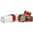Premier Housewares Red Glitter Napkin Ring 4pcs