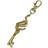 The Noble Collection Harry Potter Metal Keychain Hogwarts Legacy Portkey - 14 cm