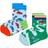 Happy Socks Kid's Car Sock 2-pack - Light Blue