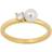 Edblad Luna Ring - Gold/White/ Transparent
