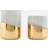 House Doctor Tealight Bright Brass Fyrfadsstage 10cm 2stk