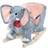 Deuba Rocking Elephant Grey with Sound Function