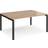 Dams International Adapt Two-Seater Back to Back Bench Writing Desk