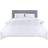 Utopia Bedding Lightweight 4.5 Tog Påslakan Vit (230x220cm)