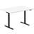 Ergoff Office Drop-Down White Skrivbord 80x120cm
