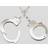 Bondage Boutique Bondage Boutique Silver Handcuffs