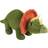 Jemini Les Jeminosaures Plush Triceratops 45 cm 100% återvunnen